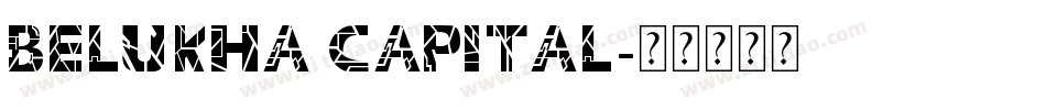 Belukha Capital字体转换